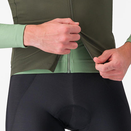 Mouwloos Vest CASTELLI ESPRESSO Groen
