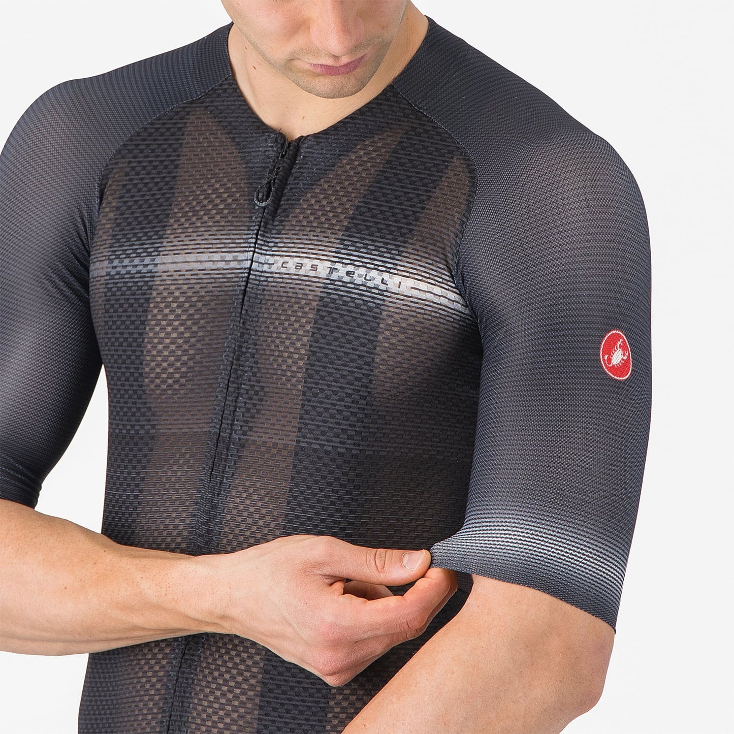 CASTELLI CLIMBER'S A/C Short Sleeve Jersey Zwart