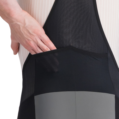 Korte Bretelsfietsbroek SPORTFUL SUPERGIARA 2 Grijs/Zwart