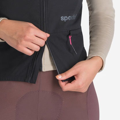 Mouwloos Vest SPORTFUL SUPERGIARA 2 Dames Zwart