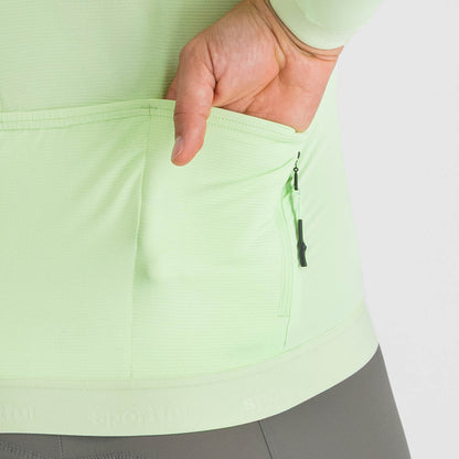 Fietsshirt SPORTFUL SRK Lange Mouwen Groen