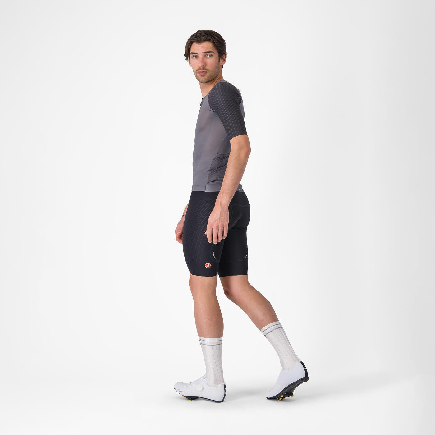 CASTELLI AERO RACE 8S Korte Mouw Trui Grijs