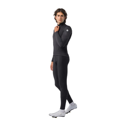 Fietsshirt CASTELLI COMPETIZIONE THERMAL Lange Mouwen Zwart
