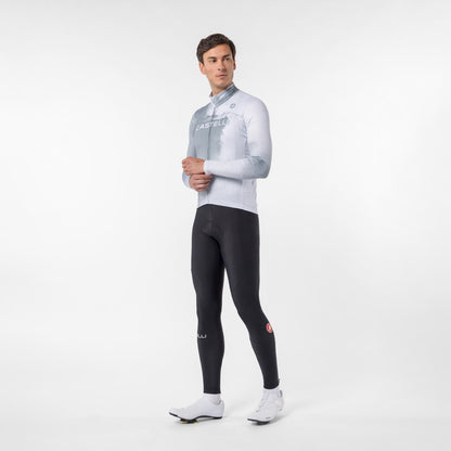 Fietsshirt CASTELLI NEBULA THERMAL Lange Mouwen Grijs
