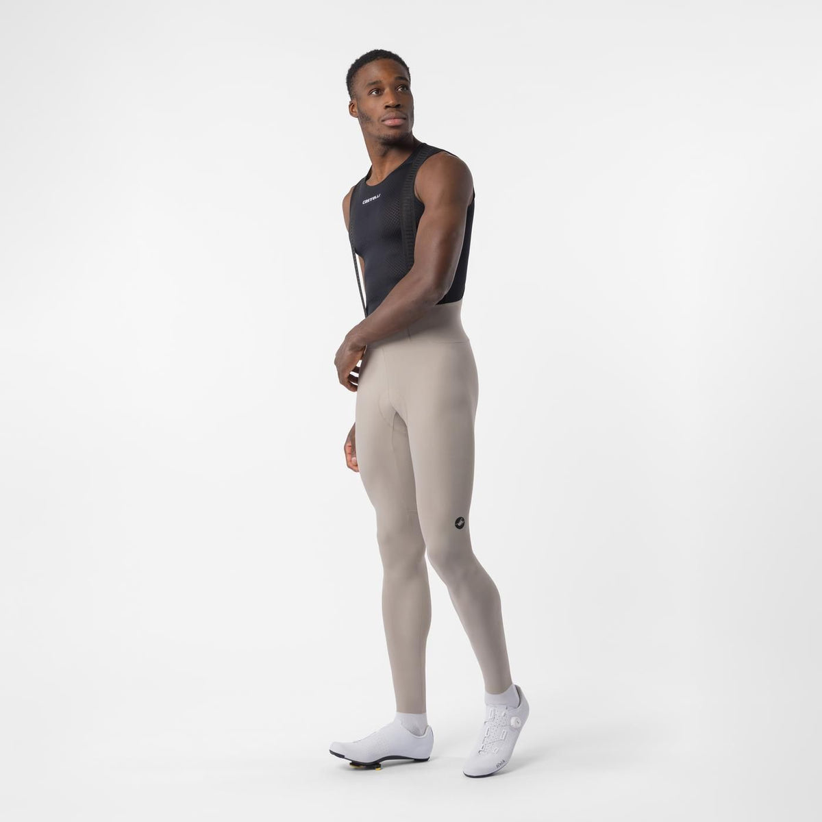 Lange Broek met Bretels CASTELLI ESPRESSO Transition Beige