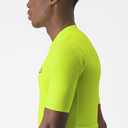 CASTELLI PROLOGO LITE Kortsmouw Trui Geel