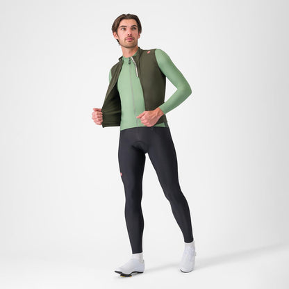 Mouwloos Vest CASTELLI ESPRESSO Groen