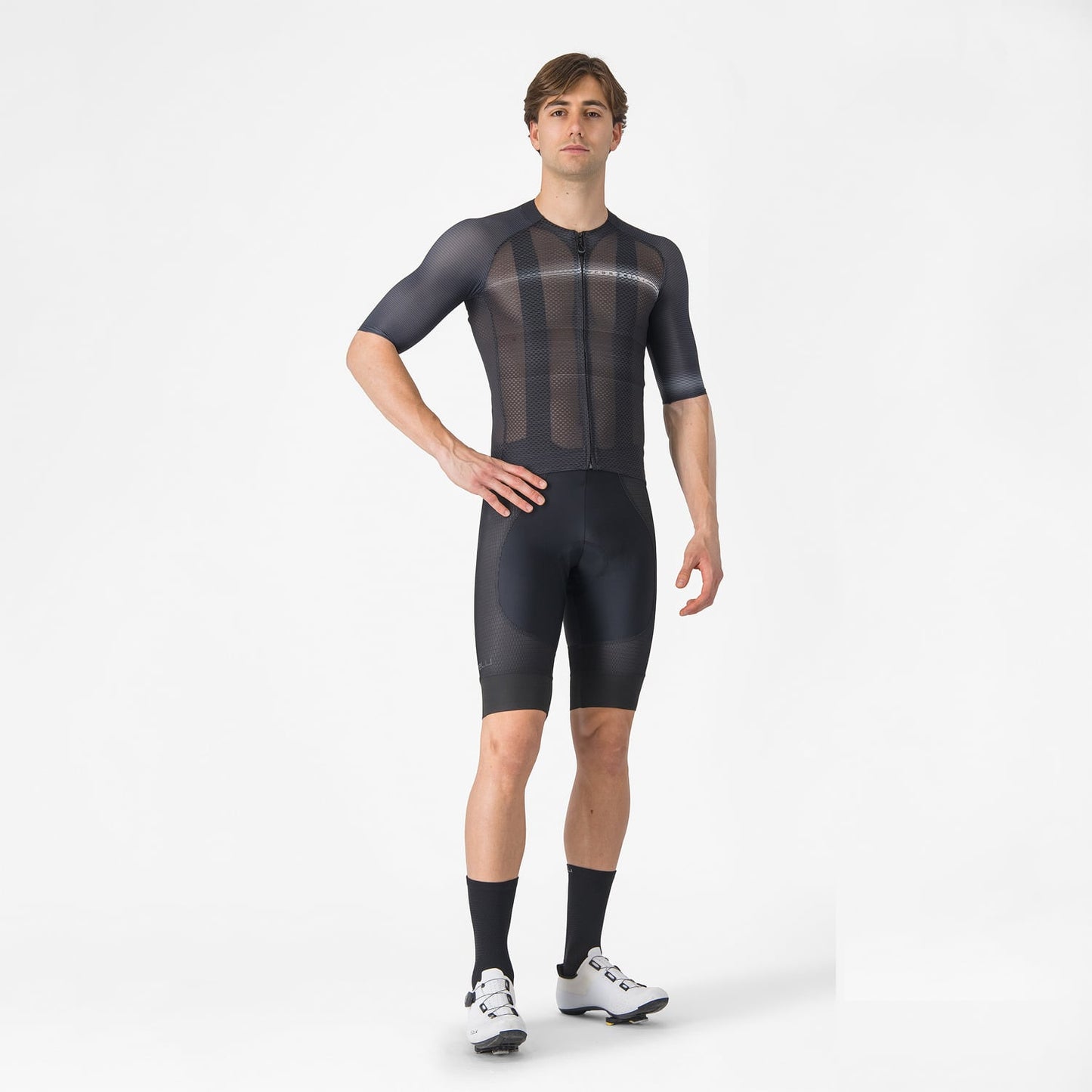 CASTELLI CLIMBER'S A/C Short Sleeve Jersey Zwart