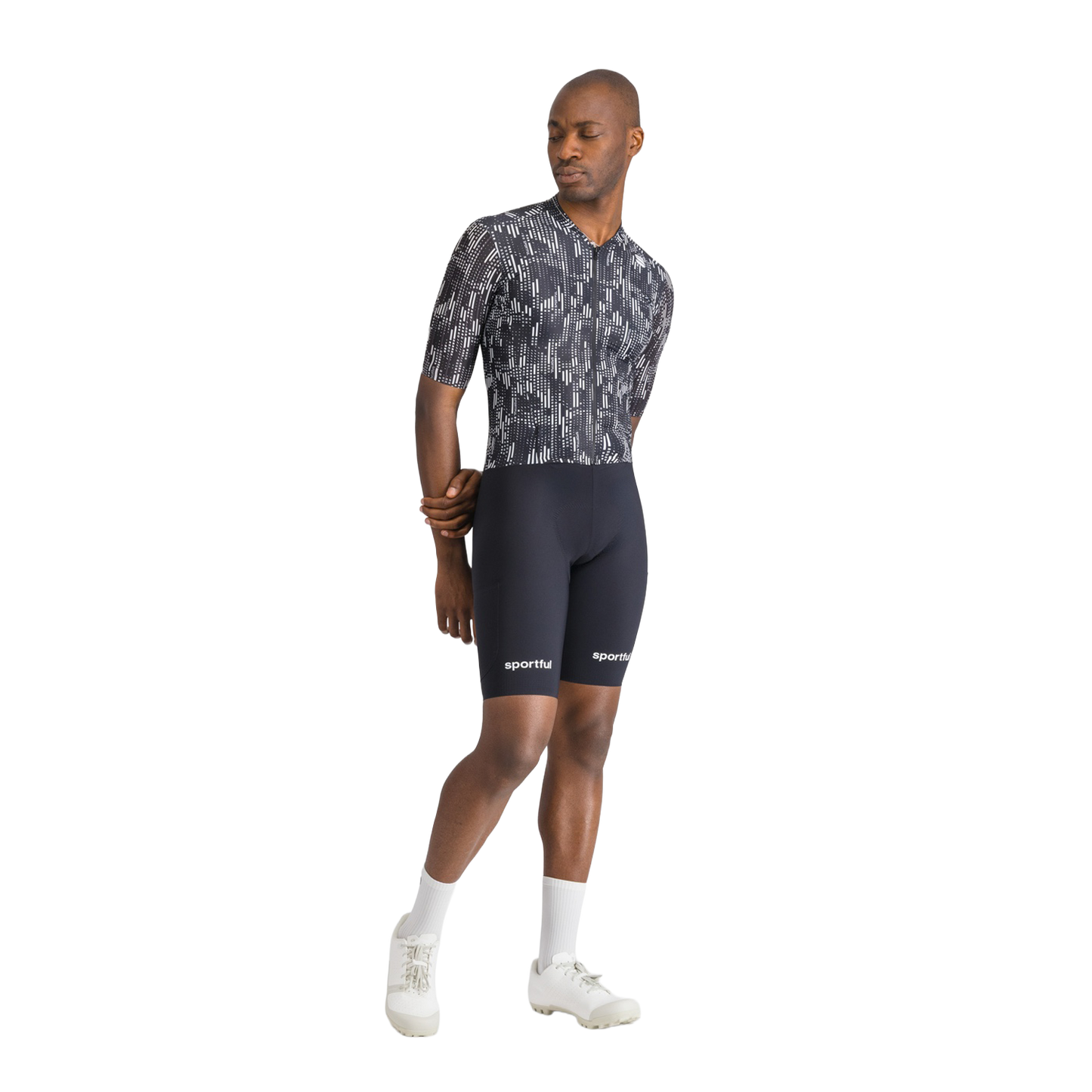 SPORTFUL G-SUIT Korte Mouw Zwart/Wit