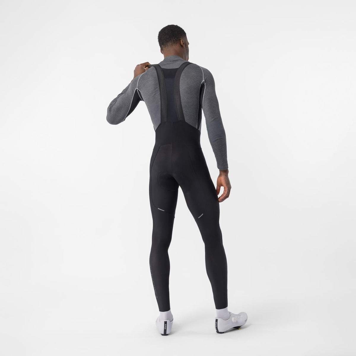 Lange Bretelsbroek CASTELLI ESPRESSO 2 Zwart