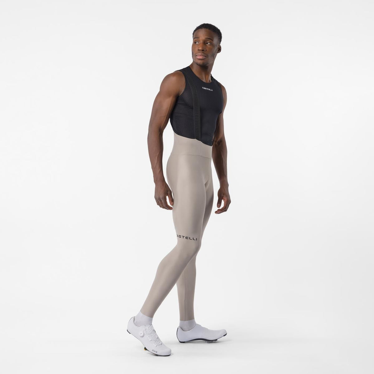 Lange Broek met Bretels CASTELLI ESPRESSO Transition Beige