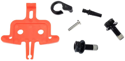 Linker Remhendel en Voorremklauw SHIMANO DURA-ACE DI2 R9270 Dubbel Flat Mount 2x12V