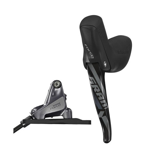 SRAM RIVAL 1 HRD Mono Flat Mount Discless Linkerhendel en Voorremklauw