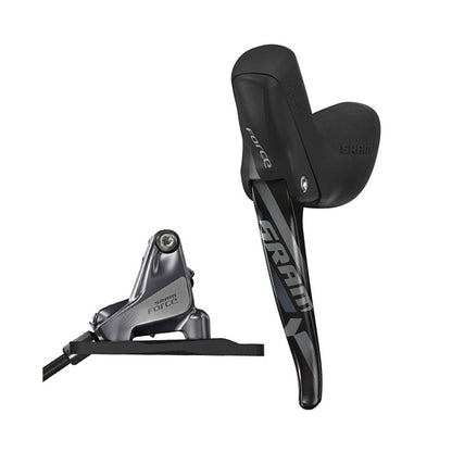 Rechter Hendel en Achter Remklauw SRAM FORCE 22 11V Flat Mount Zonder Schijf