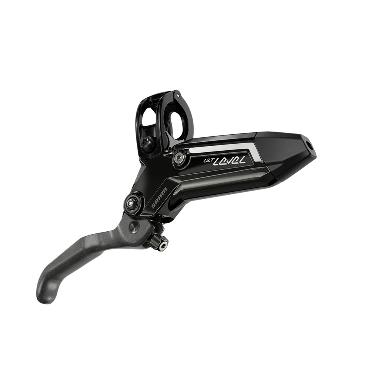 SRAM LEVEL ULTIMATE STEALTH 2-zuiger carbon voorrem Titanium hardware Zwart