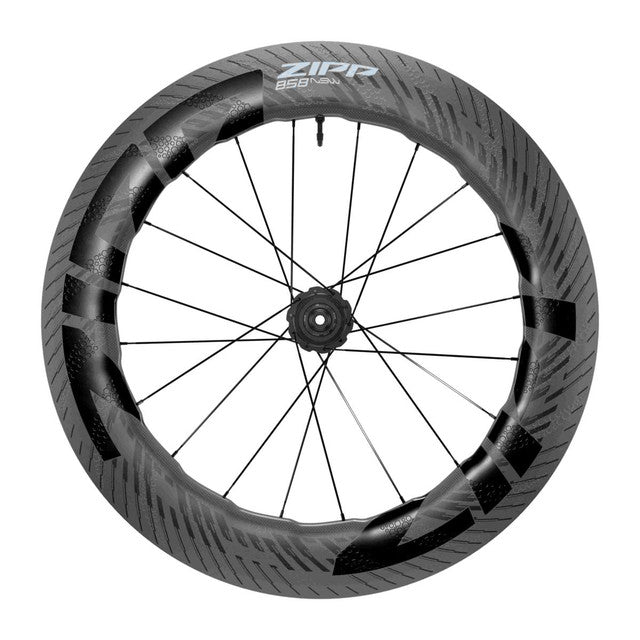 ZIPP 858 NSW DISC Tubeless voorbereid achterwiel (Center Lock)