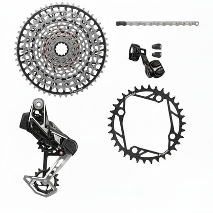 Groupe SRAM XX EAGLE E-MTB 104BCD AXS T-TYPE 36 Dents 10/52