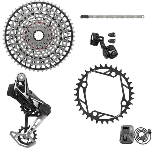 Groupe E-MTB SRAM XX 104BCD AXS T-TYPE 36 Dents 10/52