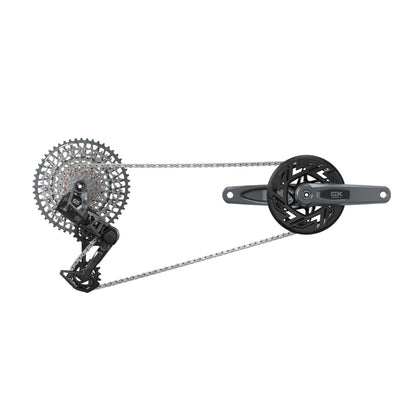 Groep SRAM GX EAGLE E-MTB BROSE ISIS AXS T-Type 36 Tanden Clip-On 10/52
