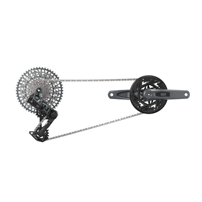 Groep SRAM GX EAGLE E-MTB BOSCH ISIS AXS T-Type 36 Tanden Clip-On 10/52 USB-C