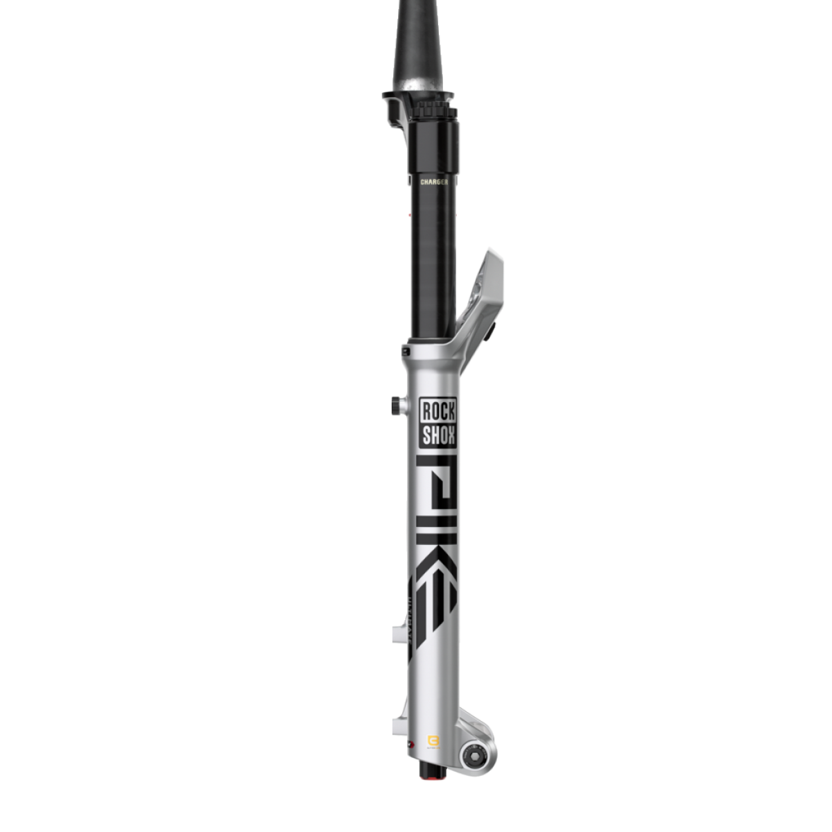 ROCKSHOX PIKE ULTIMATE CHARGER 3.1 RC2 29" DEBONAIR+ Tapered Voorvork As 15x110mm Boost Zilver