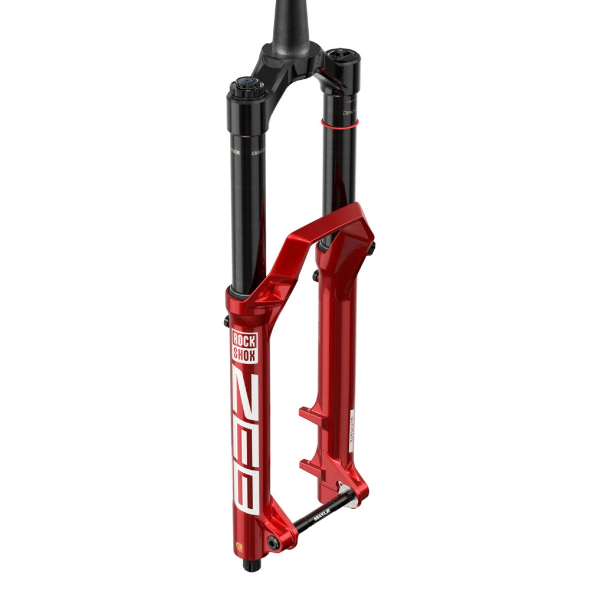 ROCKSHOX ZEB ULTIMATE CHARGER 3.1 RC2 29" DEBONAIR+ Tapered Voorvork As 15x110mm Boost Rood Elektrisch