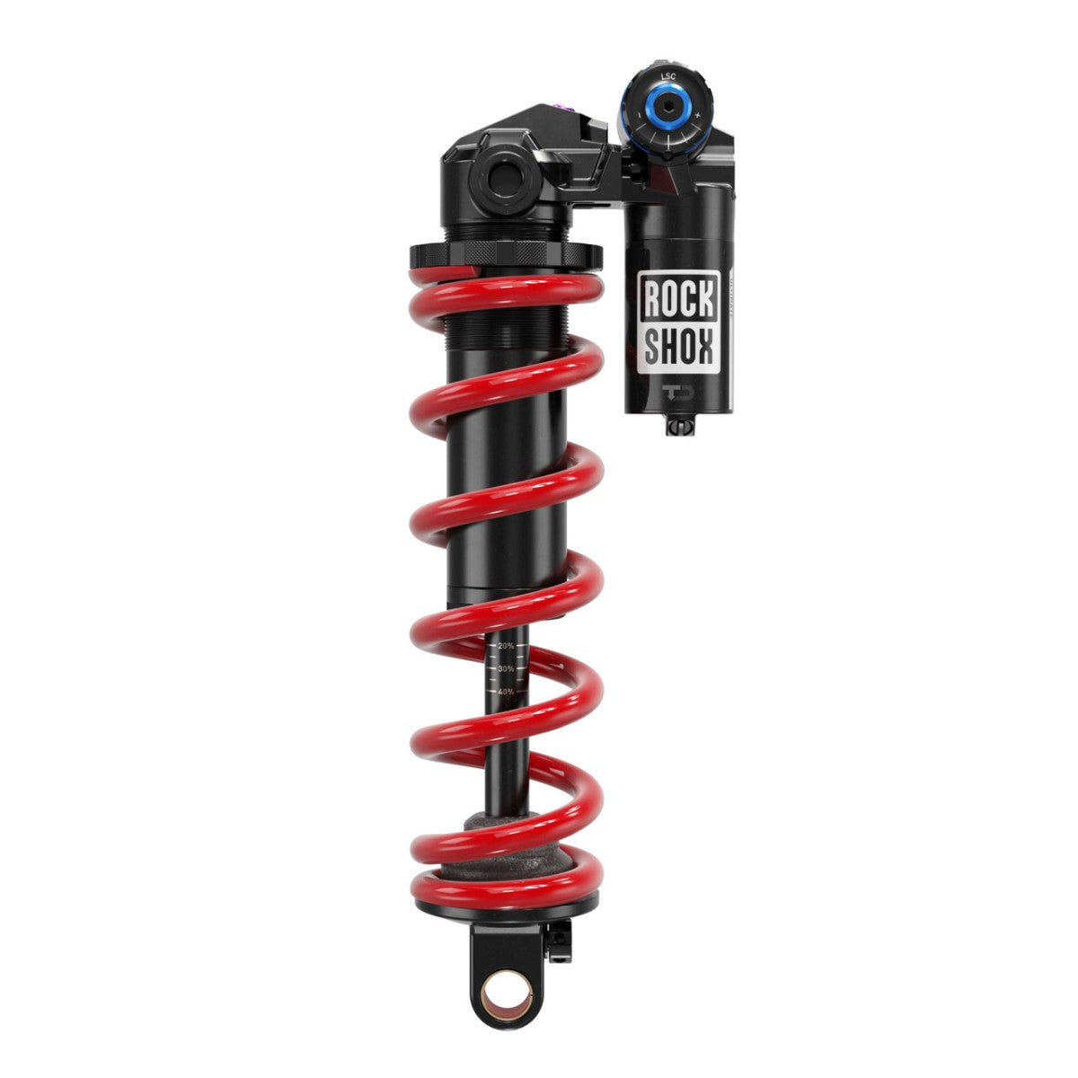 ROCKSHOX VIVID ULTIMATE RC2T HBO Schokbreker met tappenveren voor Santa Cruz Bronson 4 (2022+)