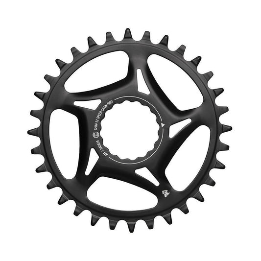 Enkel kettingblad RACE FACE SHIMANO CINCH 12 versnellingen Direct Mount — kettingblad op witte achtergrond
