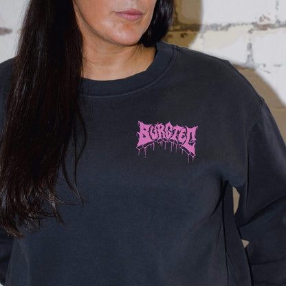 Sweater BURGTEC WOMEN'S ROLL WITH US FADED