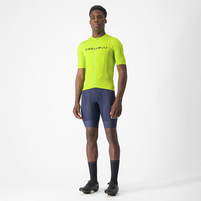 CASTELLI PROLOGO LITE Kortsmouw Trui Geel