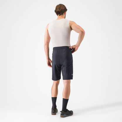 Short CASTELLI UNLIMITED ADVENTURE BAGGY Zwart