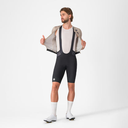 Korte Broek met Bretels CASTELLI ENDURANCE 4 Zwart