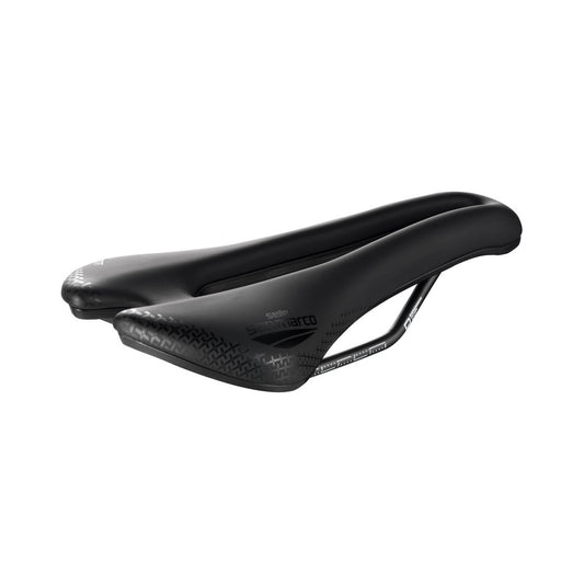 SADDLE SAN MARCO ASPIDE SHORT COMFORT OPEN-FIT DYNAMIC S3 Breedte 144mm Rails Mangaan