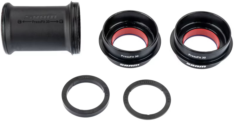 SRAM DUB PressFit 30 Road WIDE 86mm trapas met keramische lagers