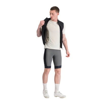 Korte Bretelsfietsbroek SPORTFUL SUPERGIARA 2 Grijs/Zwart