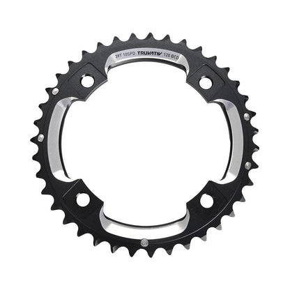 Buitenblad SRAM MTB 120BCD S2 10 versnellingen 4 boutgaten 120 mm — kettingblad op witte achtergrond
