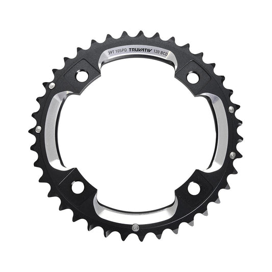 Buitenblad SRAM MTB 120BCD S2 10 versnellingen 4 boutgaten 120 mm — kettingblad op witte achtergrond