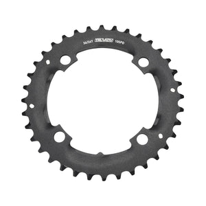 Buitenblad SRAM MTB 104BCD SPECIALIZED 10 versnellingen 4 boutgaten 104 mm — kettingblad op witte achtergrond