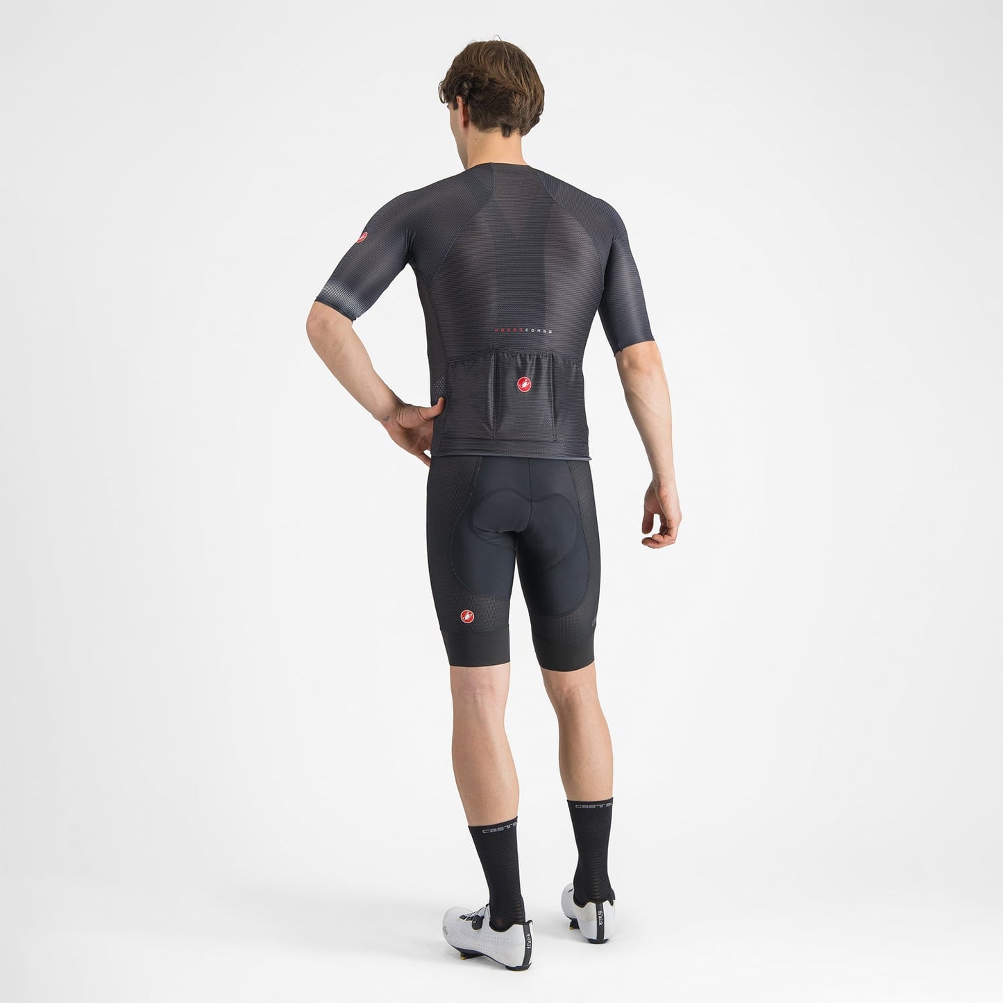 CASTELLI A/C Slab Kort Zwart