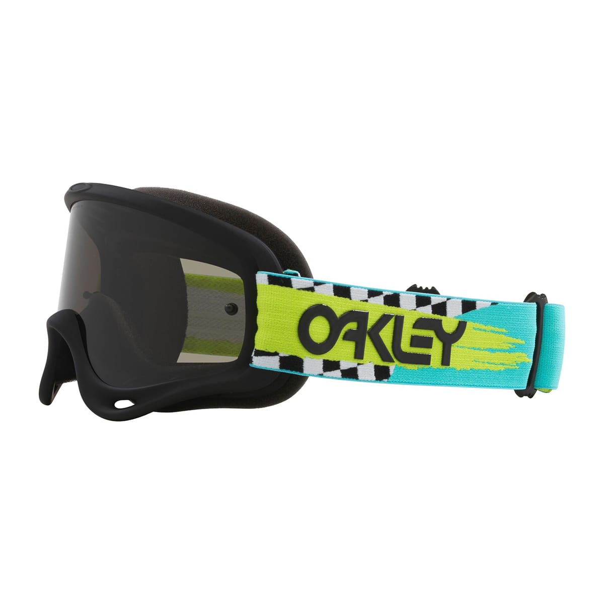 OAKLEY O Frame MX Teal Checks Donkergrijs Bril OO7029-83