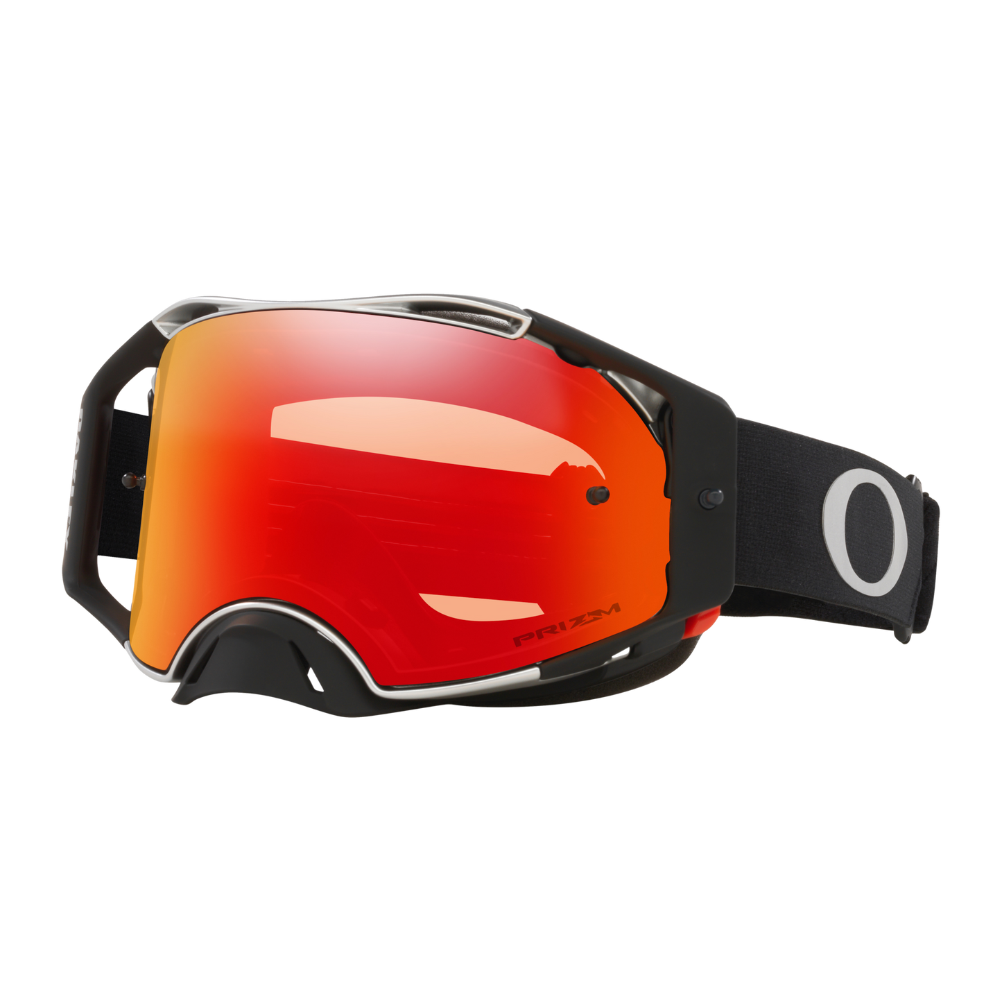 OAKLEY AIRBRAKE MX Tuff Blocks Zwart Gunmetal Prizm MX Torch Iridium Bril