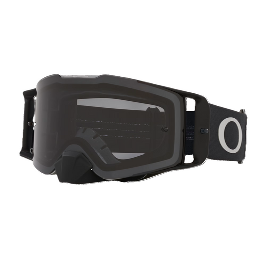 OAKLEY FRONTLINE MX Tuff Blocks Zwart Gunmetal Donkergrijs Bril