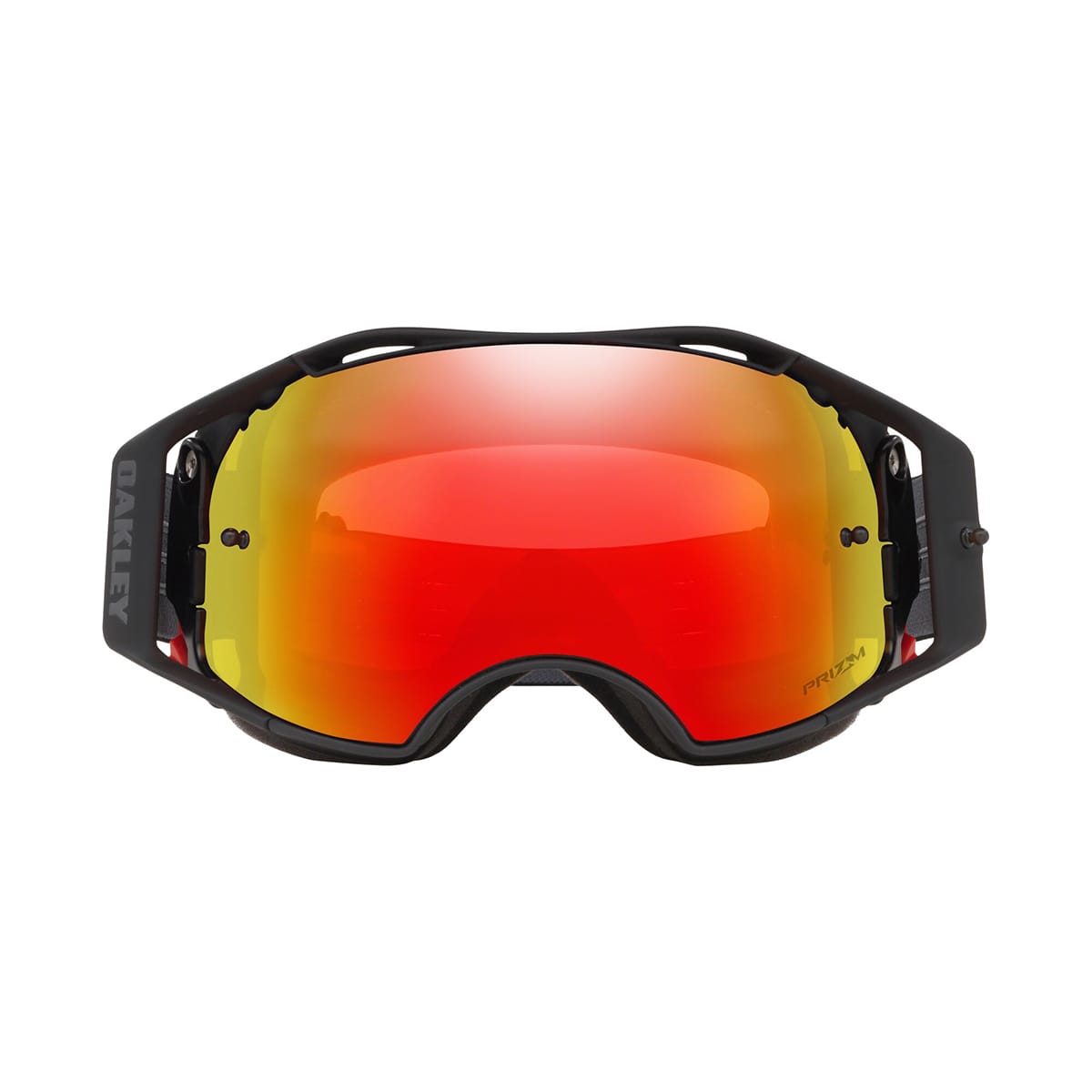 OAKLEY Airbrake MTB Zwart Gunmetal Prizm Mx Torch Iridium Veiligheidsbril OO7107-01