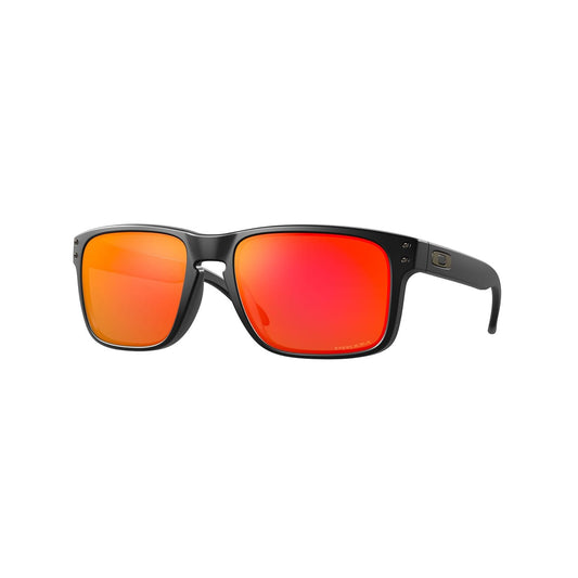 Lunettes OAKLEY HOLBROOK Noir Matt Prizm Ruby - OO9102-E255