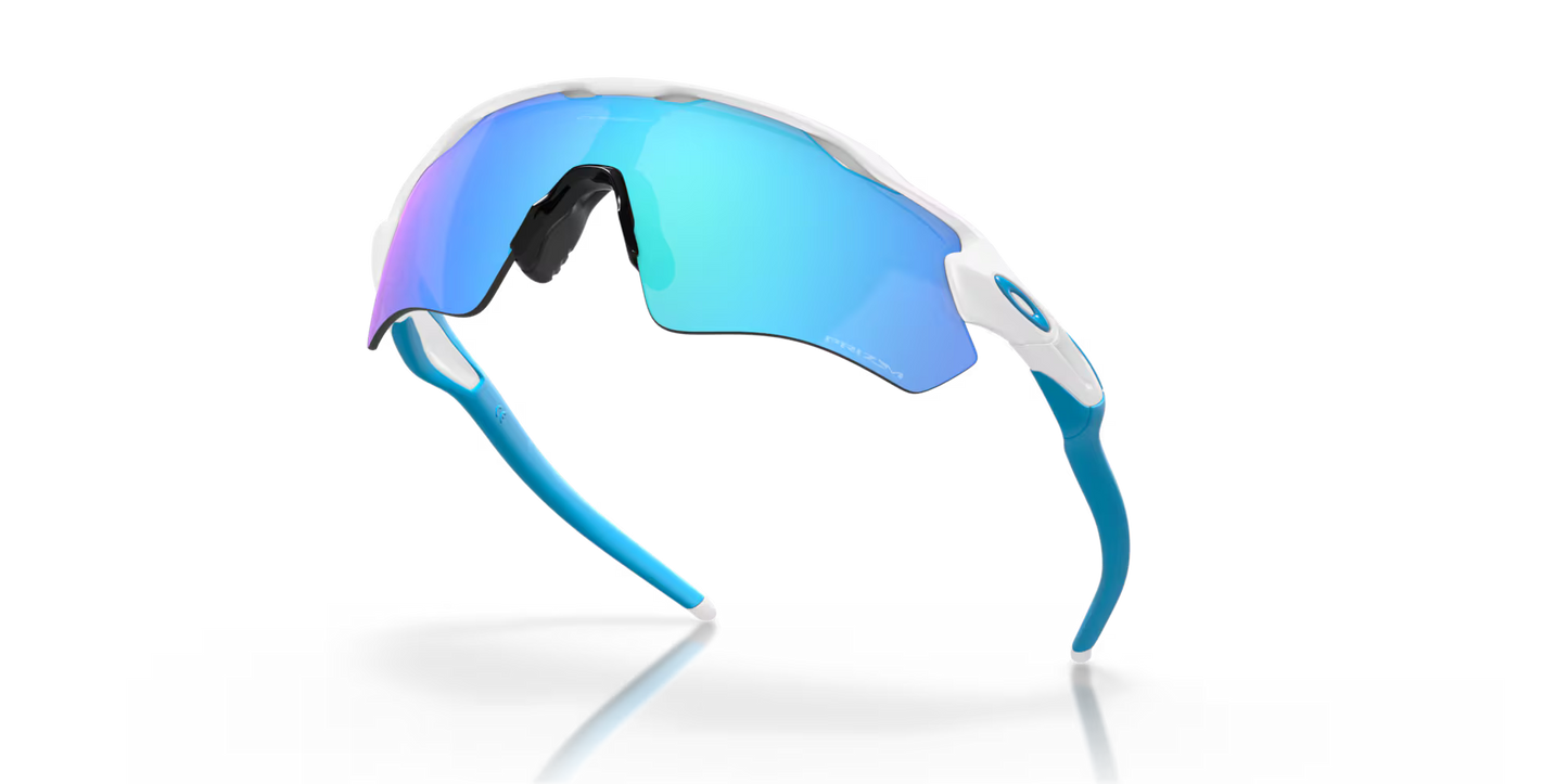 Lunettes OAKLEY RADAR EV PATH Polish Blanc Verre Prizm Sapphire - OO9208-5738