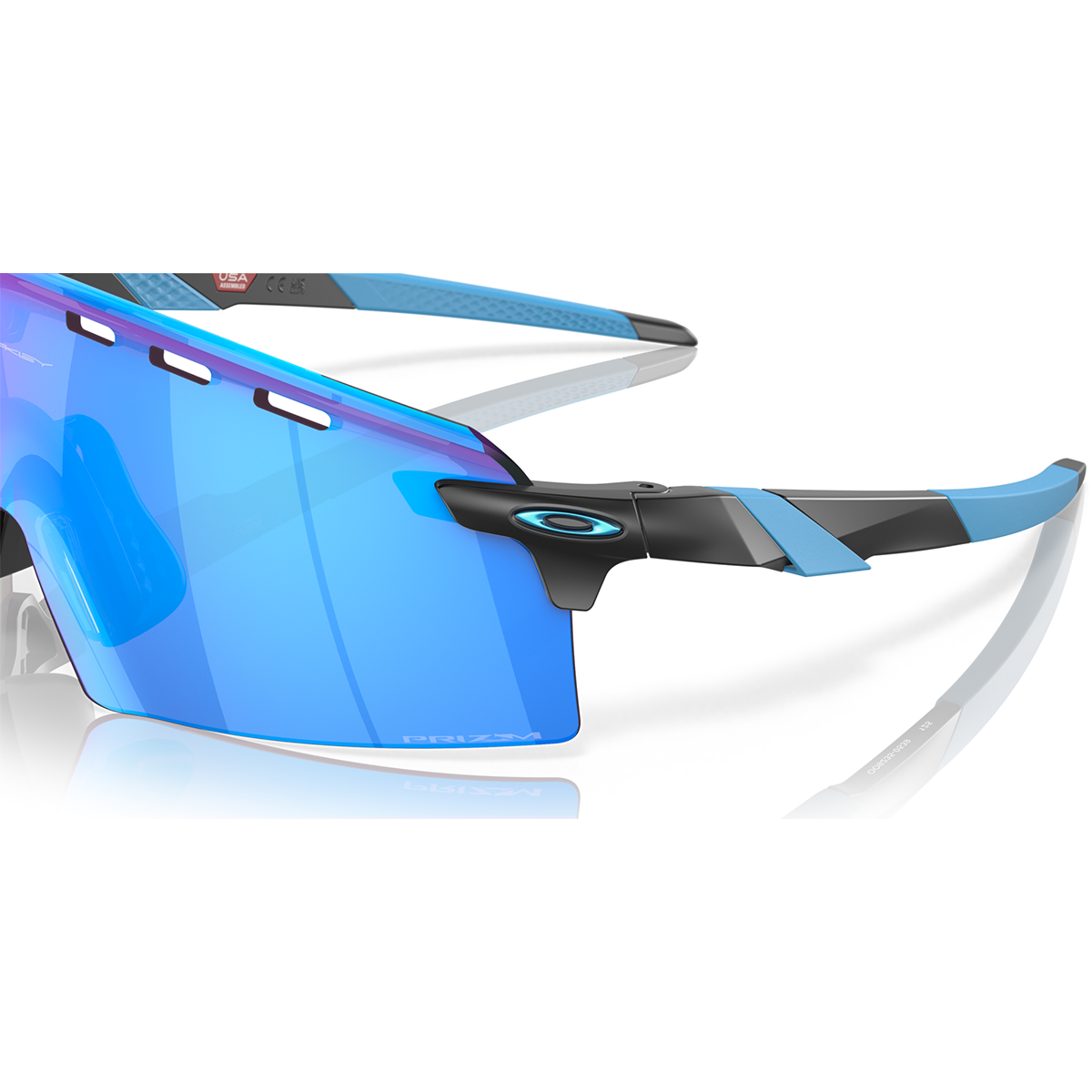 Lunettes OAKLEY ENCODER STRIKE V Noir Mat Prizm Sapphire - OO9235-0539