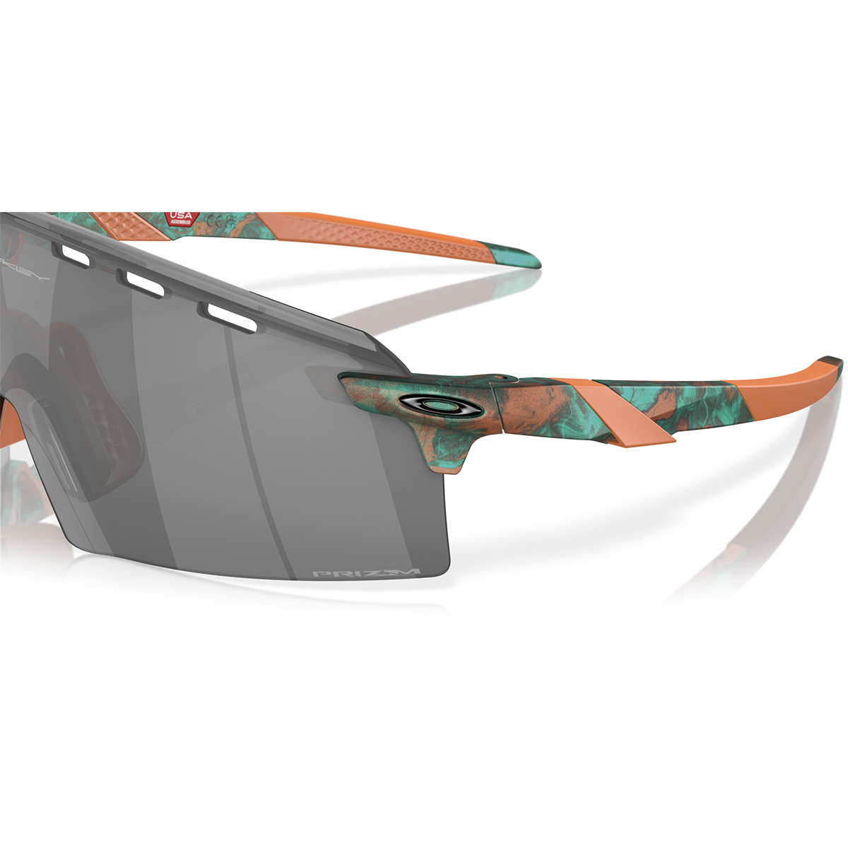 OAKLEY ENCODER STRIKE V Oranje Groen Prizm Zwart - OO9235-1539