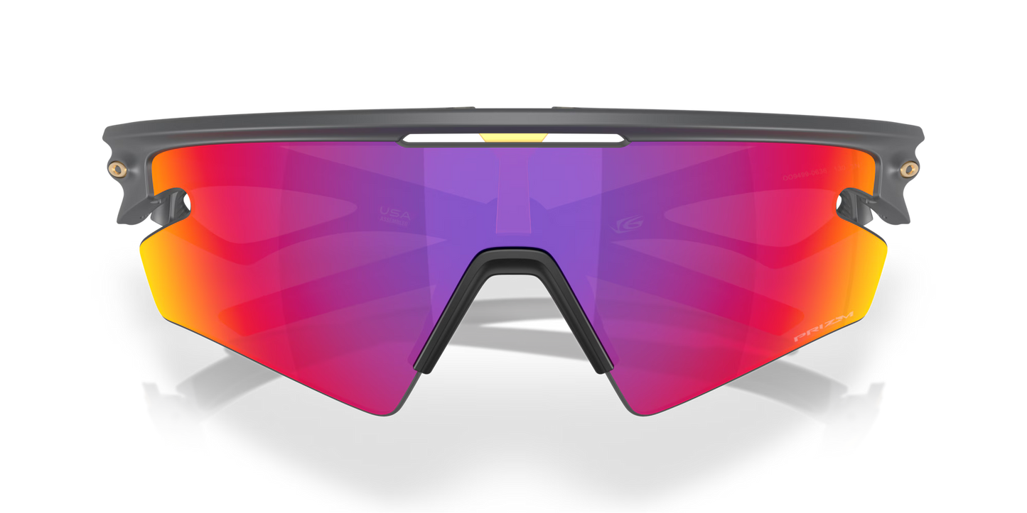Lunettes OAKLEY SPHAERA SLASH Matt Carbon Verre Prizm Road - OO9499-0636