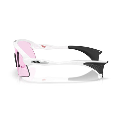 Lunettes OAKLEY STUNT DEVIL Blanc Matt Prizm Low Light