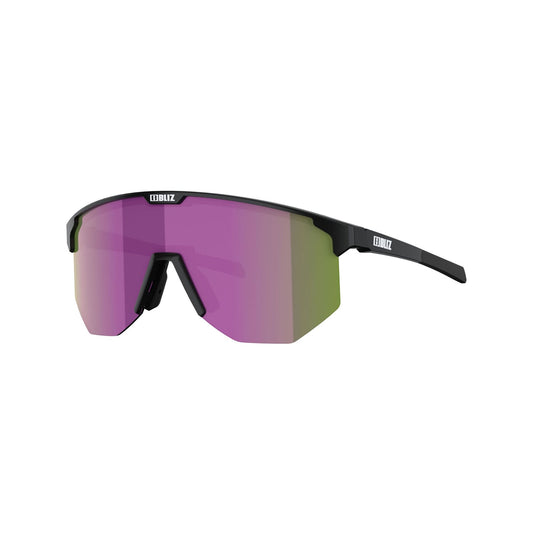 BLIZ HERO SMALL Bril Mat Zwart Violet Bruin Lens
